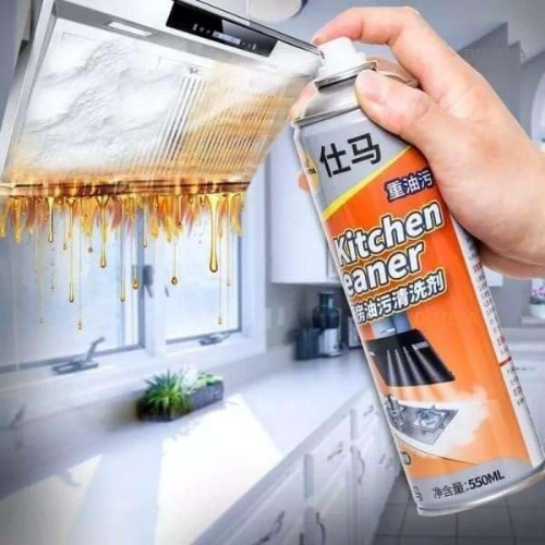 Kitchen Heavy Oil Foam Cleaner Spray (500ml)