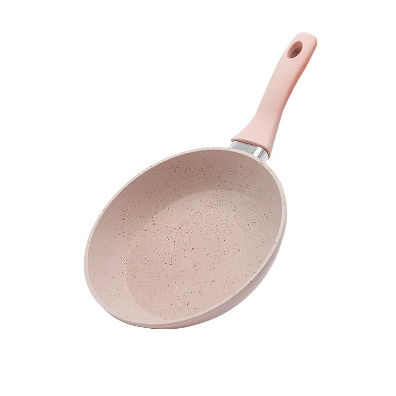 6.5-Inch Non-Stick Granite Marble Coating Mini Frying Skillet Pan