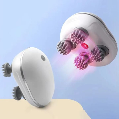 3D Electric Waterproof Scalp Massager & Head Stimulator