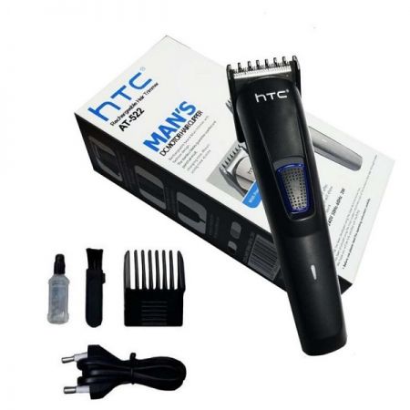 HTC AT-522 Compact Rechargeable Hair Clipper & Beard Trimmer