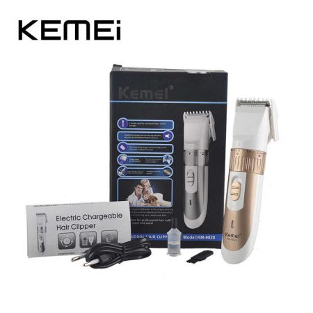 Kemei KM-9020 Heavy-Duty Cordless Hair Clipper & Trimmer